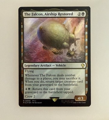 The Falcon, Airship Restored (Surge Foil) Commander: Final Fantasy Surge Foil