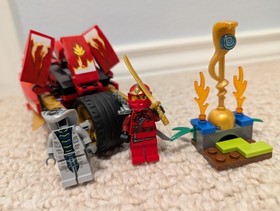 LEGO Ninjago Ice Dragon Attack Jay's Storm Fighter Kai's Blade 2260 9442 9441