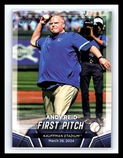 2024 Topps Andy Reid First Pitch SP Insert # FP-6 