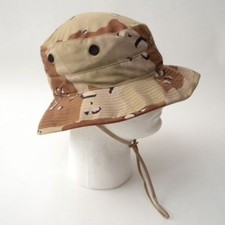 Cappello 6 colori Desert Storm mimetico taglia 6 7/8 a 7 3/4 RipStop USA Boonie, spedizione gratuita