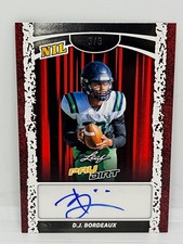 2026 Leaf NIL PayDirt DJ Bordeaux Auto /3 Red NIL-DJB NCAA Boston College Commit