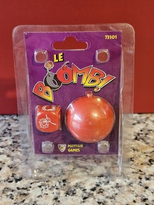 NEU im Paket - LE BOOMB! Mayfair Games #73101 seltene Farbe rot Partyspiel Würfel