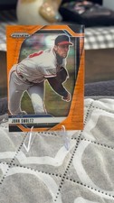 2025 Panini Prizm #83 John Smoltz Orange Pulsar Prizm #/399
