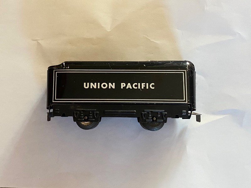 MARX 4 UNION PACIFIC TENDER  - VERY, VERY,  VERY  GOOD CONDITION