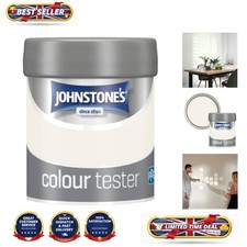 75ml White Lace Matt Paint - Quick Apply & Odour Blocking Emulsion for Walls
