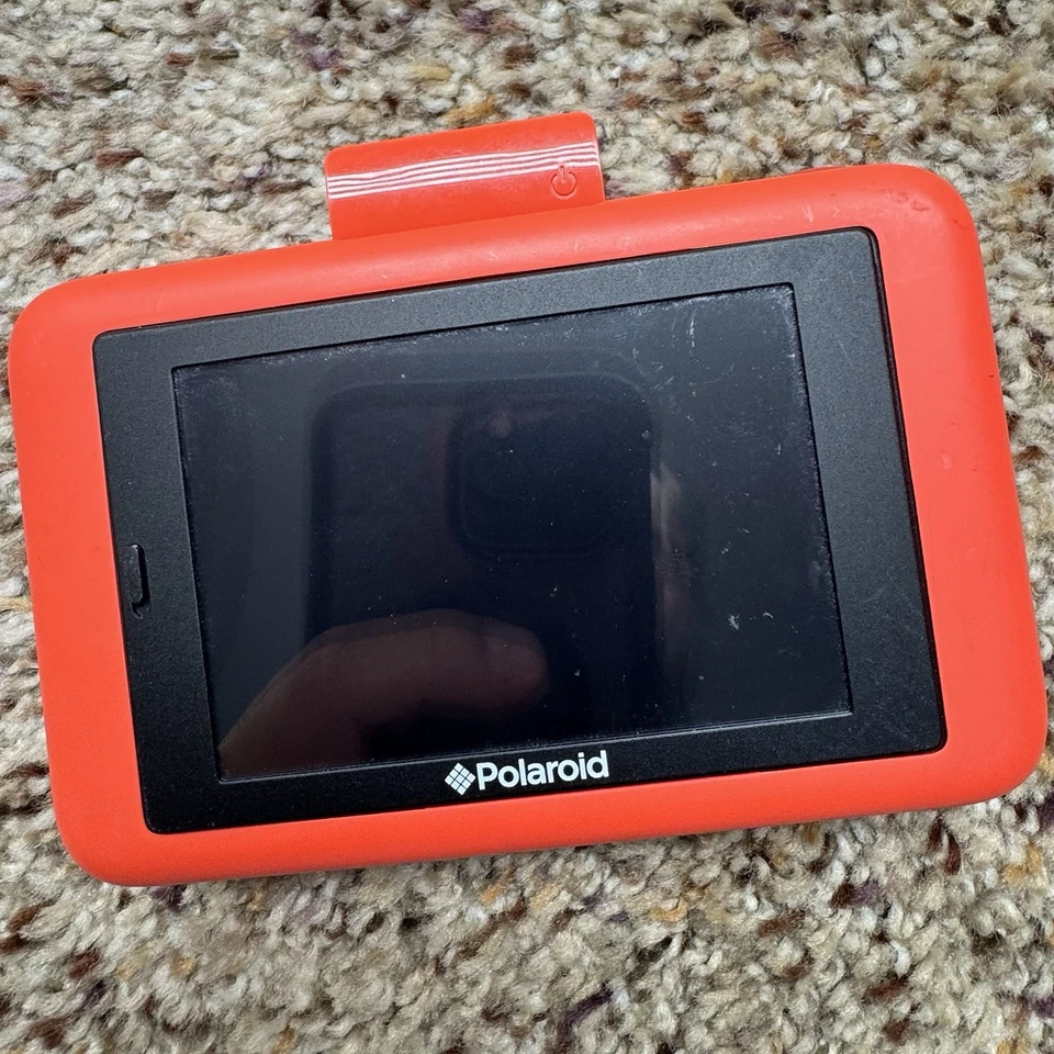 Impressora Digital Instantânea Polaroid Snap Touch ZINK Não Testada Vermelha - Imagem 2 de 4