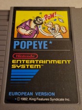 Thumbnail of ebay&reg; auction 318514894374 | Nintendo NES Spiel Popeye RAR Game
