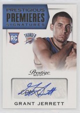 2013 Panini Prestige Prestigious Premieres Signatures Grant Jerrett #13 Auto s6i