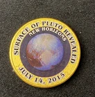 Colorized Kennedy Half Dollar Surface Of Pluto Revealed New Horizons Free Ship