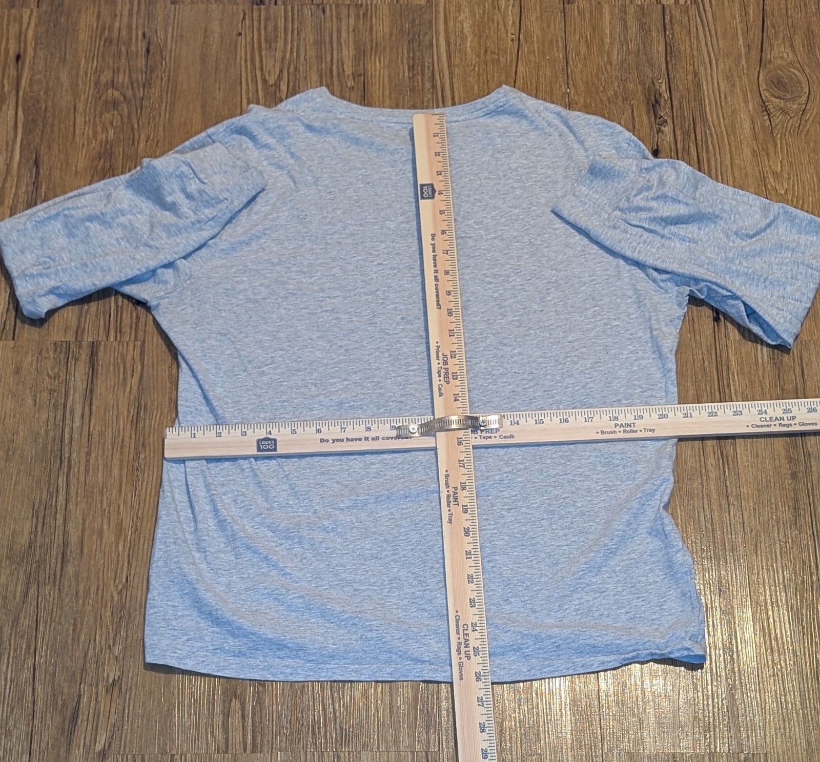 Polo Ralph Lauren uomo L maglietta manica lunga grigio erica girocollo maglietta pony B18