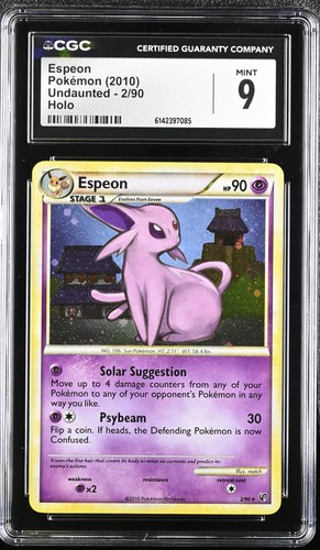 Espeon graded CGC 9 for sale on eBay
