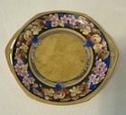 Antique W A Pickard China Signed Klipp Dish MZ Austria 6 5/8” Fruits Linear 1918