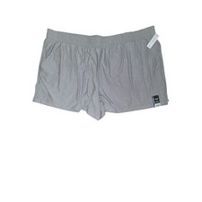 Athletic Works Womens 3X Plus Buttercore Short Light Grey Heather NWT