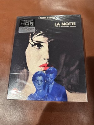 La Notte New Eureka Masters Of Cinema 4K UHD Blu-ray with slipcover (1961)
