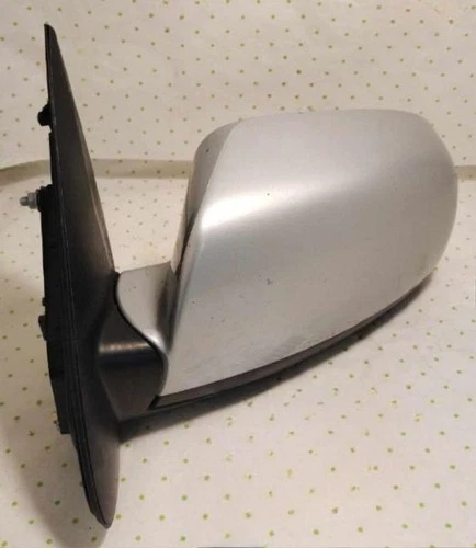2007-2012 Hyundai Santa Fe Left Driver Side View Mirror Door Heated Silver Oem