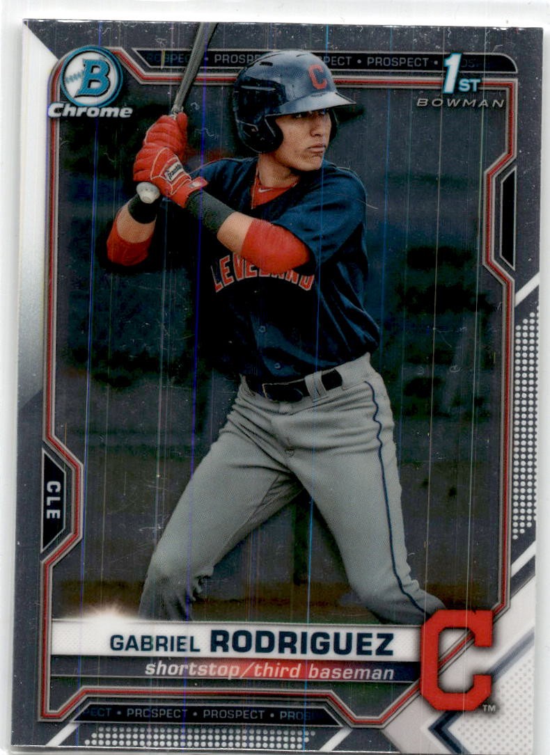 2021 Bowman Chrome BASEBALL Prospects Gabriel Rodriguez #BCP-180