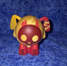 Skelanimals Dex Mini figure flames 2009 Jakk's RARE