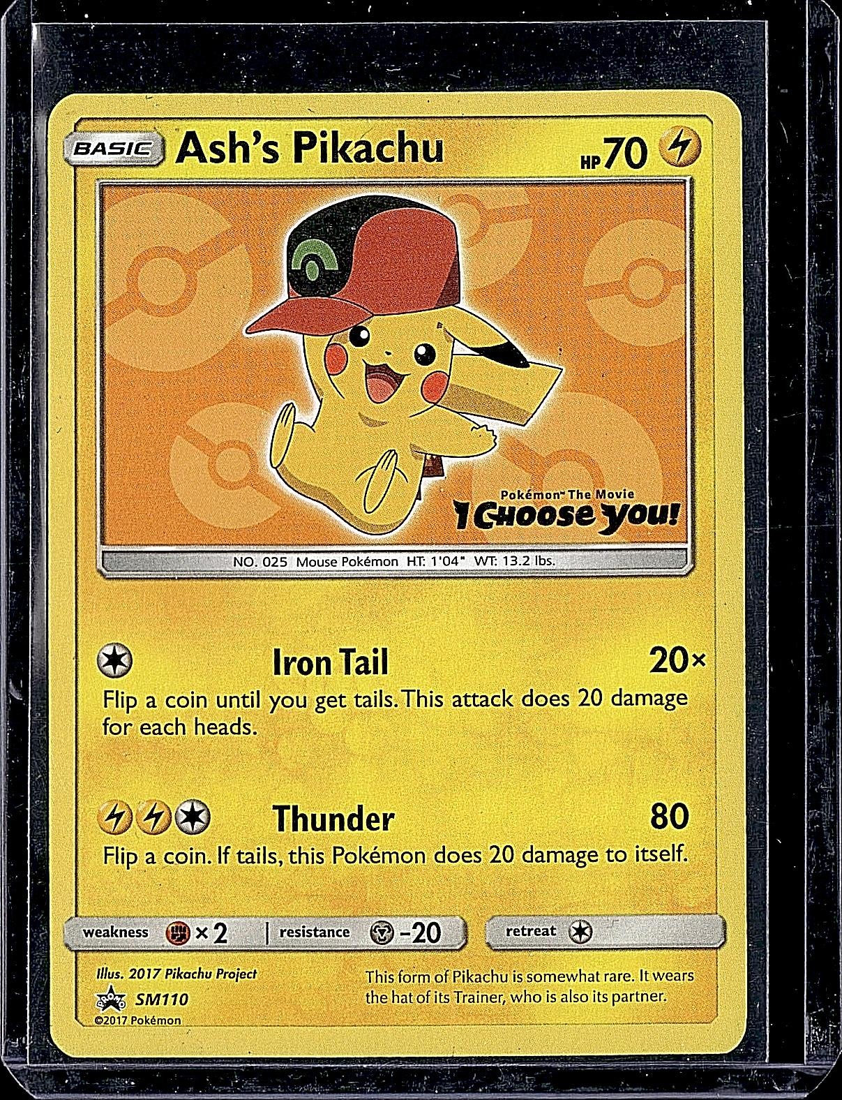 SM Promos #SM110 Ash's Pikachu