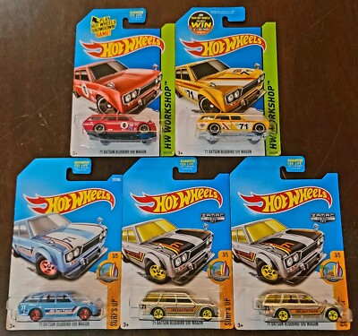 Hot Wheels 2023 Super Treasure Hunt '71 Datsun Bluebird Wagon 510