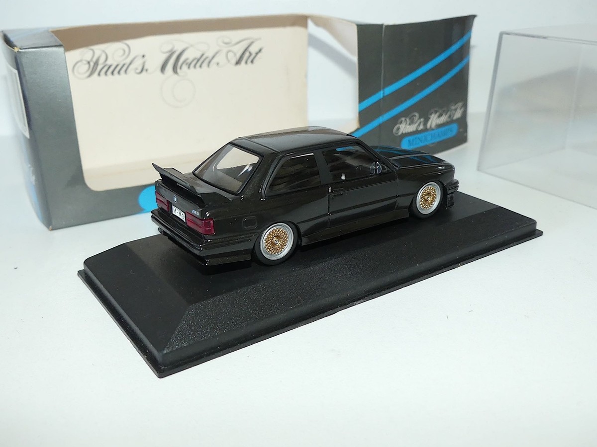 ミニカー Minichamps BMW M3 (E30) Schwarz Minichamps 1/43 BMW M3 E30 Schwarz Minicar | eBay