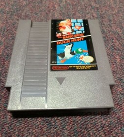 Super Mario Bros / Duck Hunt (Nintendo) NES (100% Authentic) Tested & Works Well