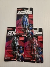 HASBRO G.I. JOE Minifigure SET Cake Toppers Prexio *Cobra Com &Destro&Red Ninja