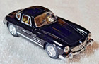 Kinsmart 1954 Mercedes-Benz 300SL 1:36 Scale Diecast Model Toy Black