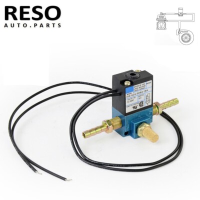 ECU 3 Port Electronic Boost Control Solenoid Valve W/Brass Silencer MAC