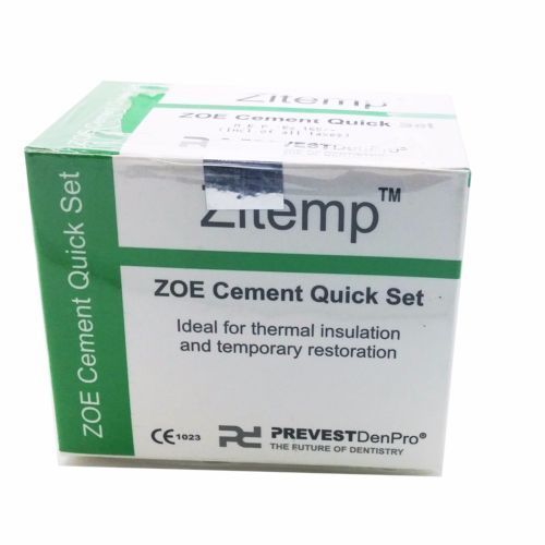 NEW Dental Prevest Zitemp Quick IRM Zinc Oxide Eugenol Temporal Cement 20g+10ml - Picture 3 of 3