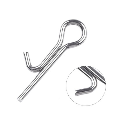 Edelstahl Angelk?der Stinger Spike Haken Pins f��r Weichk?der 100 St��ck