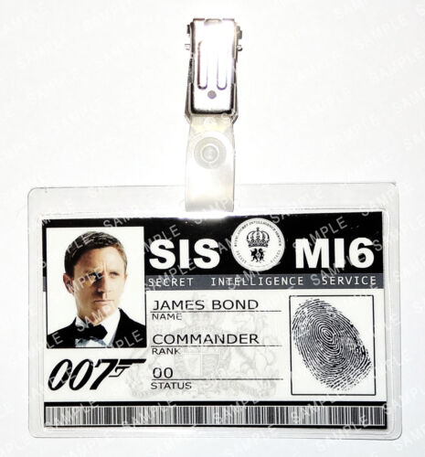 James Bond 007 Daniel Craig Skyfall Prop Character Cosplay Comic Con Halloween - Picture 1 of 1