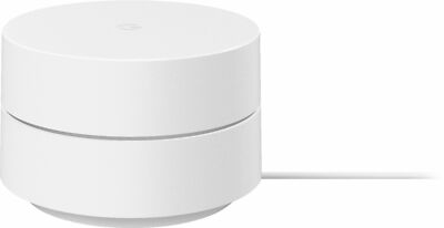  Google Wifi Mesh Router (AC1200) 1 pack - White (GA02430-US)