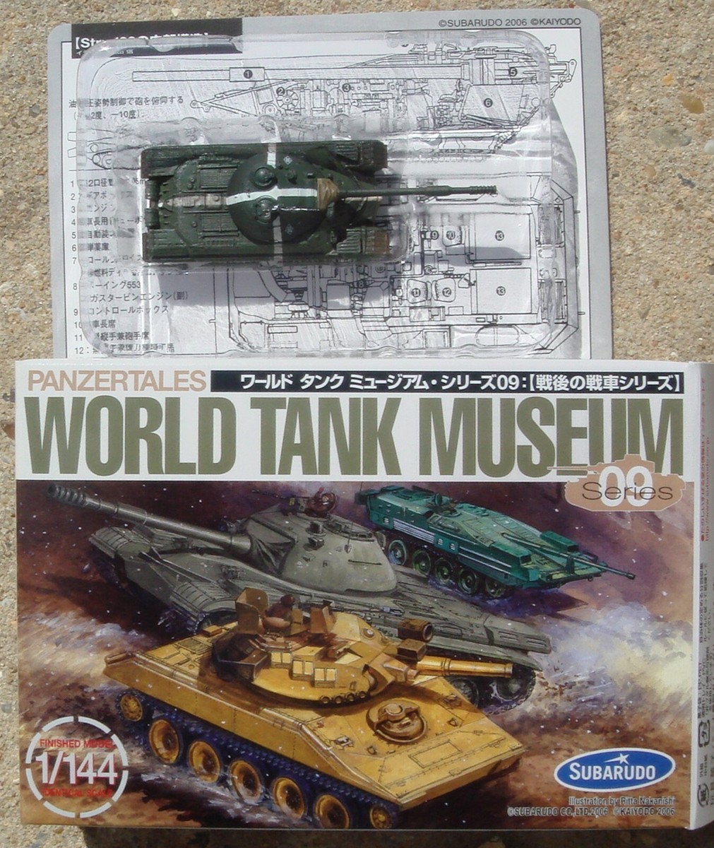 Takara 1:144 WTM World Tank Museum 9 T-10M heavy tank Warsaw
