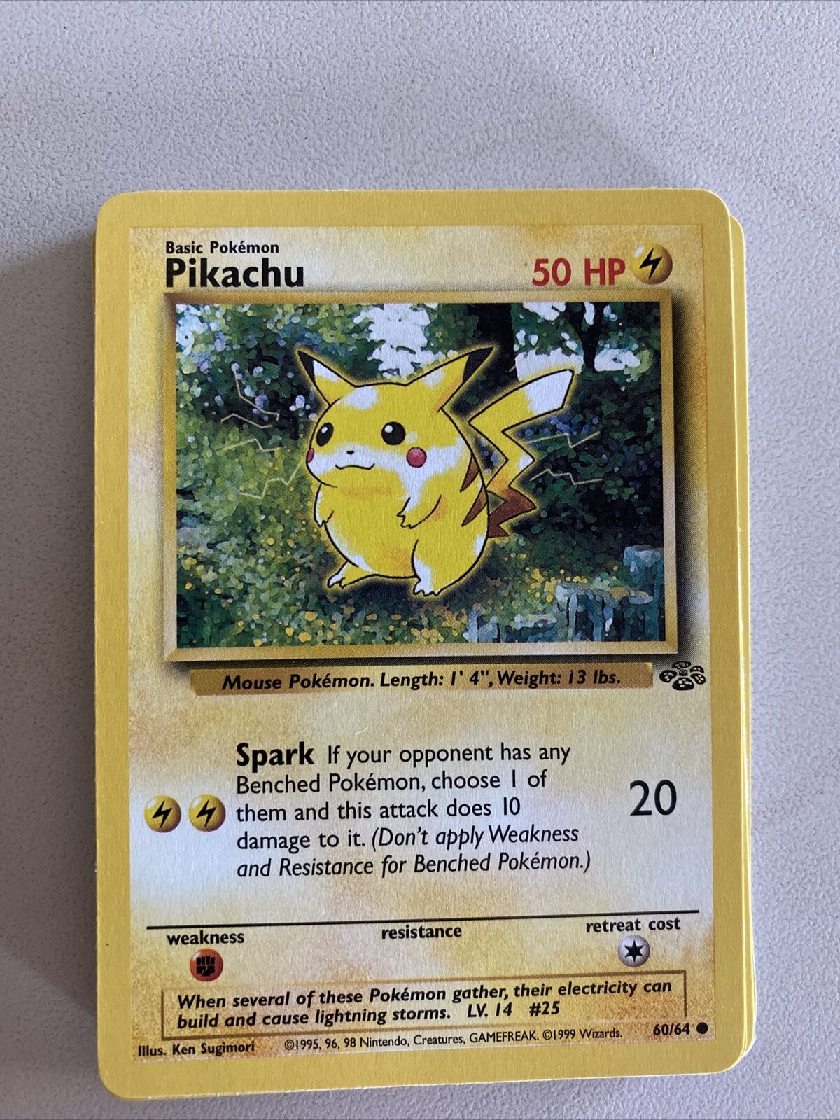 Pikachu 088/090 Fully Shiny Holo 1st Edition Pokemon TCG Rare Card F/S  Nintendo