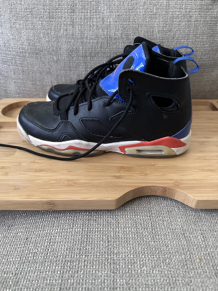 Youth 7Y Jordan Flight Club 91 GS 'Black Royal Orange' DM1685 008 鞋 — 第 4/4 张图片