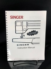 Máquina de coser Singer 5050 manual de instrucciones reimpresión encuadernada en espiral