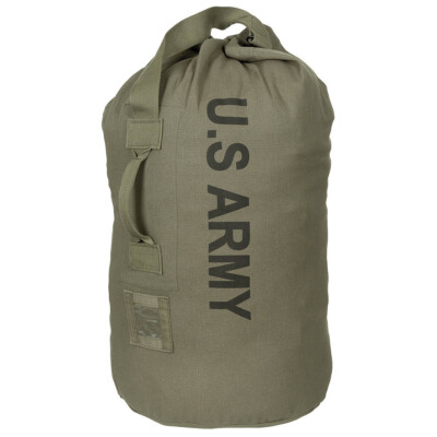 US ARMY BY MFH LOGO DUFFLE BAG DUFFLE BAG 100 LITER GRÜN