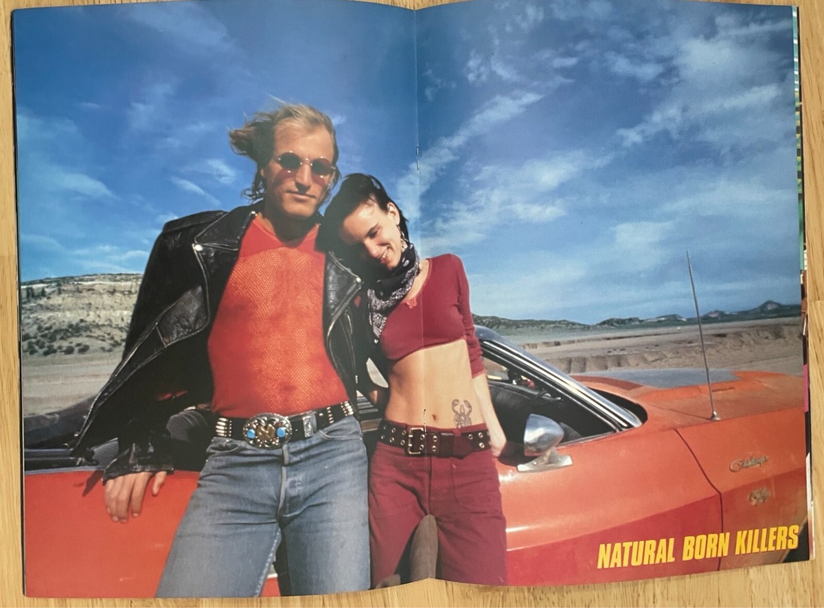 Natural Born Killers 1994 Movie Program Japan Woody