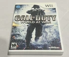 Call of Duty: World at War (Nintendo Wii, 2008) Tested With Manual Complete