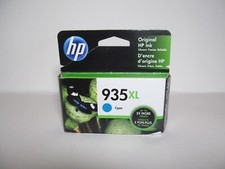Genuine HP 935 XL (C2P24AN140) Cyan Ink Cartridge - AUG 2023