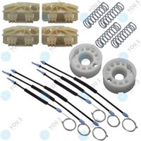 You.S Fensterheber Reparaturset Seilzug - Vorne L + R FüR Seat Leon (1P1)