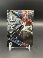 2023 Panini Chronicles Draft Picks Black #23 Jahmyr Gibbs - Cracked Ice RC /11