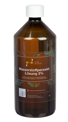 AP Wasserstoffperoxid 3%, stabilisiert, reine Qualität ( 1 L )