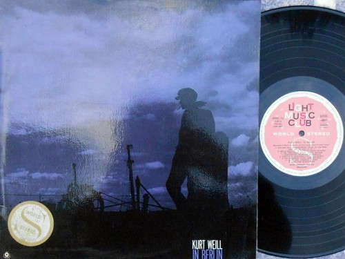Peter Sandloff Kurt Weill in Berlin Rare OZ LP Unique cover art WRC EX ’62 S8016
