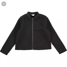 Molo Girls Cotton Blend Full Zip Hanne Jacket - age 10-12 (152 cm) Black K⭐️