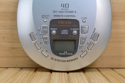 Panasonic SL-SX469V Portable CD Player, with am/fm Tuner | eBay