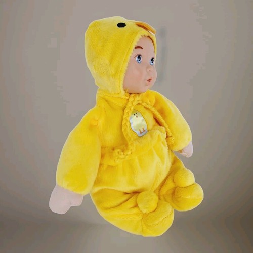 Paradise Kids Baby Doll Yellow Chick 9 Inch Soft Plush Body - Picture 4 of 7