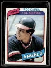 1980 Topps #700 Rod Carew California Angels