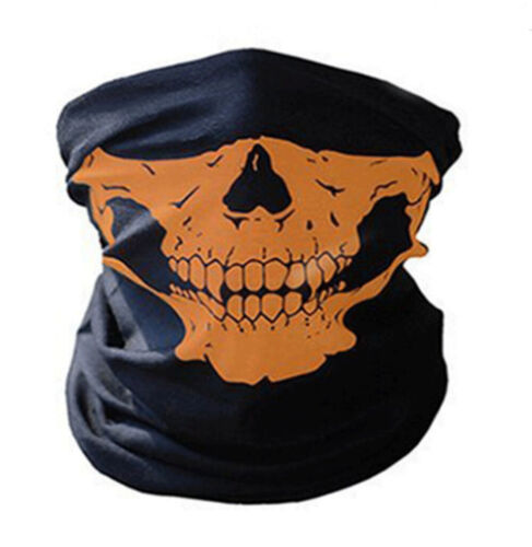 Face Mask Balaclava Tube Bandana Cover Snood Neck Gaiter Scarf Reusable Washable - Picture 18 of 27