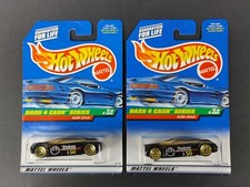 2x Lot Audi Avus Banknote Black Gold Dash 4 Cash #723 Hot Wheels 1990's New